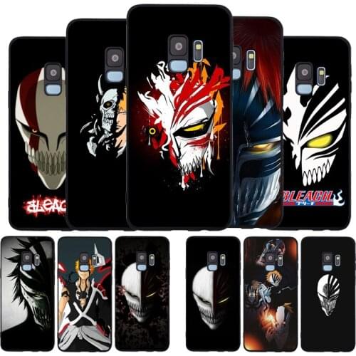 Bleach anime Ichigo Kurosaki Black TPU Silicone Soft Phone Case For Samsung Galaxy S20 S10 S9 S8 Plus Lite NOTE 10 9 8 S7 EDGE