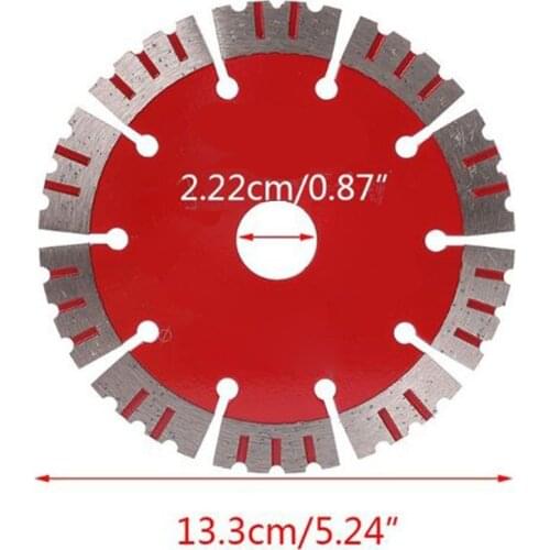 125mm/133mm/156*22.23mm Diamond Saw Blade Wheel Dry Wet Cutting Disc For Marble Concrete Porcelain Tile Granite Quartz Stone