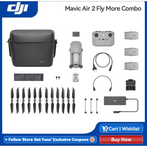 DJI Mavic Air 2 /Mavic Air 2 fly more combo drone with 4k camera 34-min Flight Time 10km 1080p Video Transmission Newest