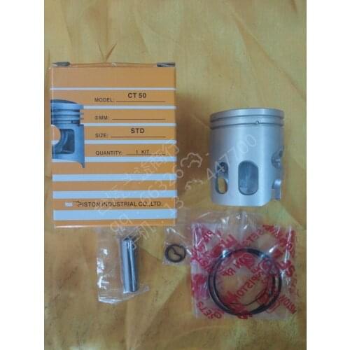 For Yamaha CT50 CT 50 Motorbike STD Bore Size 40mm Pin 10mm Motorcycle Engine Parts Piston Ring