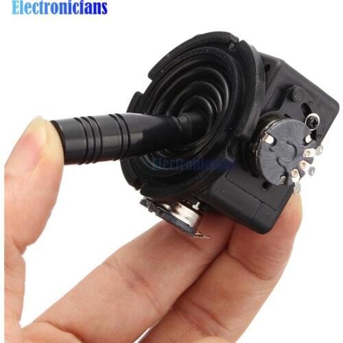 JH-D202X-R2/R4 5K Electric Joystick Potentiometer 2-axis 2D Monitor Keyboard Ball Joyrode Controller For Photographic film Tool