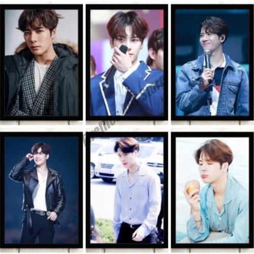 GOT7 Wang Jiaer Wall Art Canvas Painting Nordic Posters and Prints Wall Decor Pictures for Home Decoration Living Room Decor