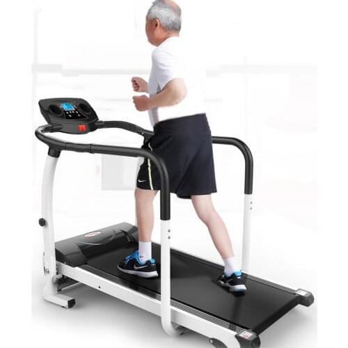 JD-168 Foldable Treadmill Middle Aged And Elderly People Low Speed Running Machine Folding Handrail Motorized Walking Machine