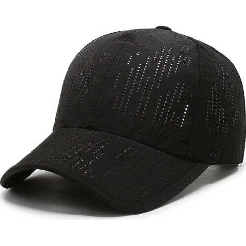 Kagenmo Quick dry summer baseball caps with shining fabric Hat for men women casual fall hat