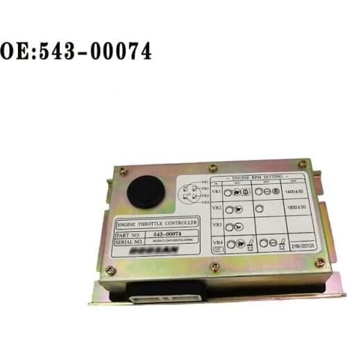 Suitable for excavator parts Doosan Daewoo DH220/225/300-5 7 throttle plate motor drive controller OE: 543-00074 54300074