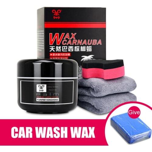 Car Crystal Hard Wax Paint Care Maintenance Paint Surface Care Hard Glass Car Paint Surface Coating Gift Towel Sponge/Wash Mud