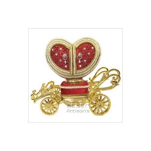 The heart-shaped egg music box carriage wedding preferred Valentine Christmas Girls creative