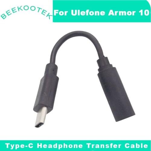 New Original Ulefone Armor 10 For Type-C Headphone Transfer Cable Accessories Replacement For Ulefone Armor 10 5G Cell Phone