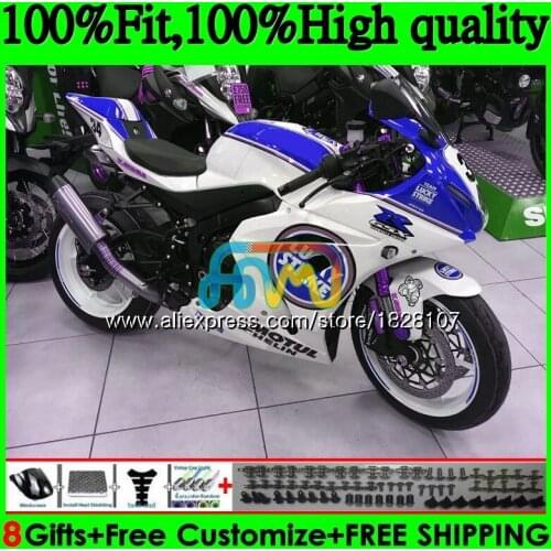 OEM Injection For SUZUKI GSX-R1000 L7 L8 GSXR 1000 17 18 19 115BS.51 GSXR-1000 K17 GSXR1000 2017 2018 2019 Fairing Lucky blue
