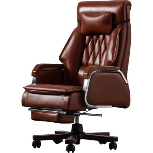 Office chair armchair chair boss chair chair reclining desk computer chair comfortable lift chair