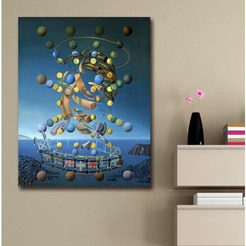 Posters and Prints Maximum Speed of Raphaels Madonna Salvador Dali Wall Art Canvas Prints Pictures For Living Room And Bedroom