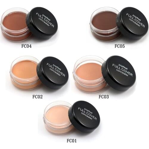 POPFEEL Professinal Base Foundation Makeup Face Concealer Cream Long Lasting Moisturizing Cover Pores Concealer Top Quality