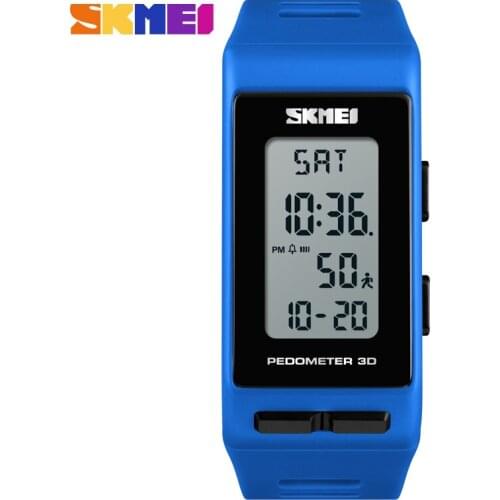 Popular Women Watches Sports Pedometer Calories Led Digital Watch Outdoor Sport Electronic Ladies Wristwatch Women Watch Clock