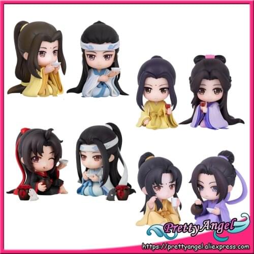 PrettyAngel - Genuine The Master of Diabolism Lan Wangji Wei Wuxian Lan Xichen Jiang Cheng Jin Ling Ver. Collection Figure