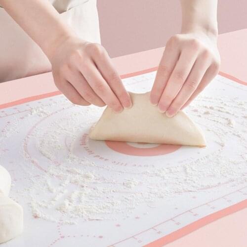 Silicone Mat Non-stick Heat-resistant Flexible Pastry Baking Mat for Kitchen
