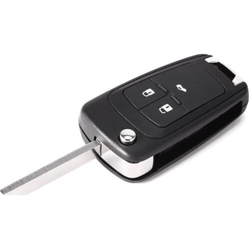 Foldable remote key shell 3 bouton for Vauxhall Zafira Opel Astra Insignia
