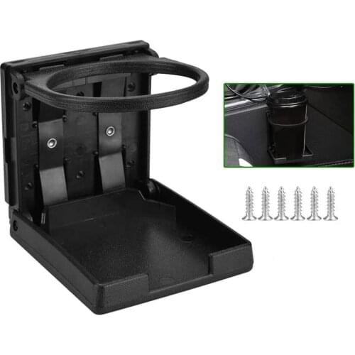 Universal Folding Cup Drink Holder Can Bottle Organizer Adjustable Car Door BackSeat Water Cup Holder For Car Truck Boat RV