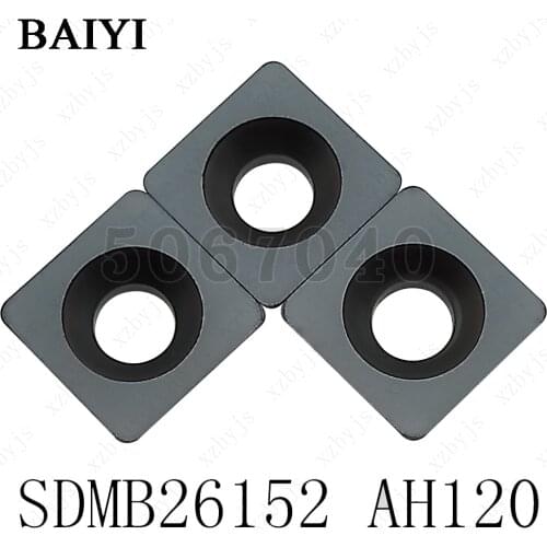 High quality SDMB26152 AH120 carbide Insert cutter External Turning Tool turning Insert CNC lathe tools blade