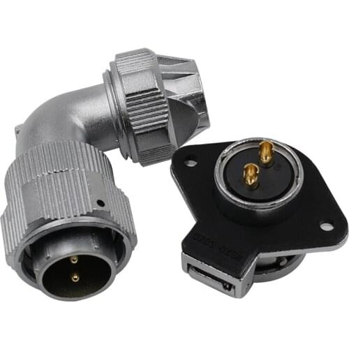 WY20 TU/ZG Panel Mount Connector Male Plug Female Socket Automotive Electrical 2pin 3pin 4pin 5pin 7pin 9pin 12 15 Pin Connector