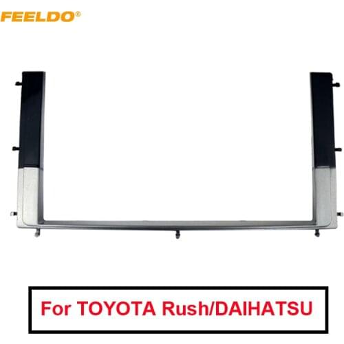 Car 2DIN Refitting Radio Stereo DVD Frame Fascia Dash Panel Installation Kits For TOYOTA Rush/DAIHATSU Be-Go Terios 2006+/PERODU