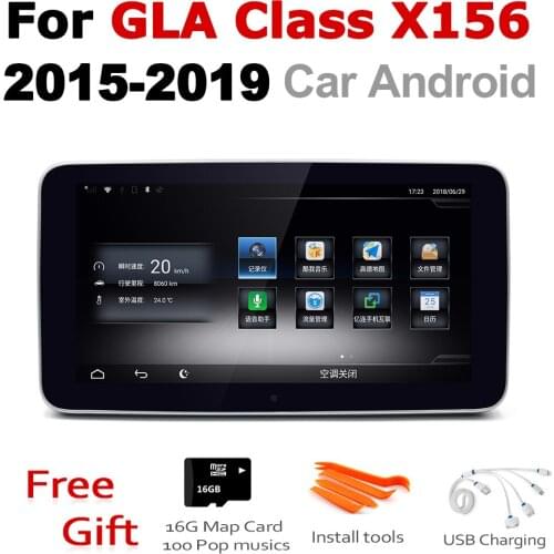 Car Android Radio GPS Multimedia player For Mercedes Benz GLA Class X156 2015~2019 NTG stereo HD Screen Navigation Navi Media
