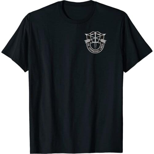 De Oppresso Liber. US Special Forces Group Airborne Badge T-Shirt. Summer Cotton Short Sleeve O-Neck Mens T Shirt New S-3XL