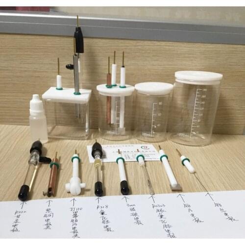 Quartz electrolytic cell electrolytic cell glass cell 100ml 200 electrochemical platinum reference electrode
