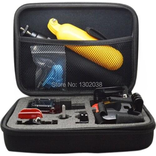 Middle size collection Gopro Case Box Bag For Gopro Hero 4 Hero3+ Hero3 Hero2 SJ4000 Camera Accessories