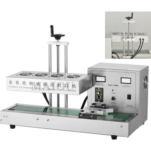 GLF-1800Automatic Seam Sealing Machine Electromagnetic Induction Aluminum Foil Sealing Machine 15-120Mm