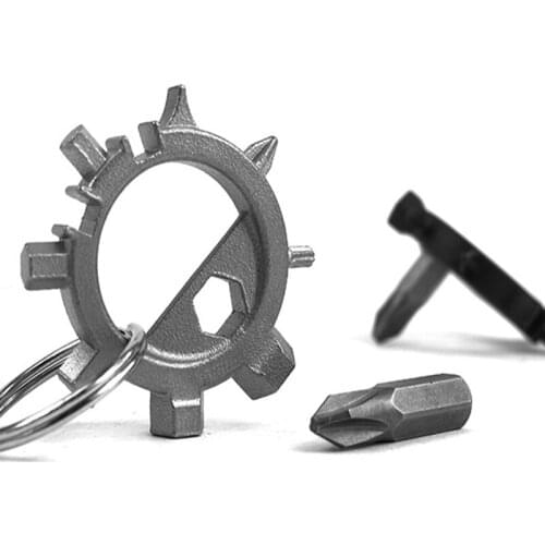 Hot Sell! Outdoor Bicycle Bike Adjustor Screwdriver Repair mini Tools Durable Stainless Steel Metal R0036