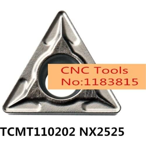10pcs TCMT110202 NX2525/TCMT110204 NX2525/TCMT110208 NX2525 ceramic inserts for STFCR STUCR,Turning Blades,Matel Ceramic Tips