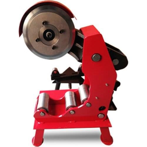Red Pipe Cutting Machine Range 76-219 Stainless Steel Pipe Fire Pipe Electric Cold Cutting Machine High Efficiency Cutting Tool