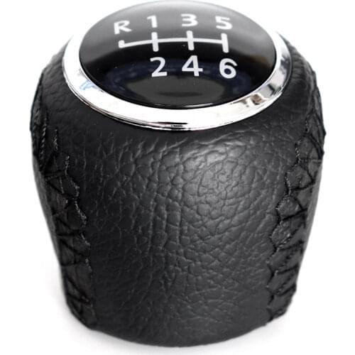High Quality 6-speed Gear Shift Knob for Fiat Grande Punto Linea Wear-resistant Shift Handball Gear Lever Ball Nose Car Interior