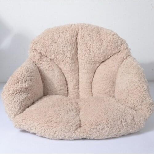 Warm Sofa Waist Pillow And Cushion,sea Shell Plush Seat Cushion For Home Office Car Chair,travel Back And Seat Cushion Almofada