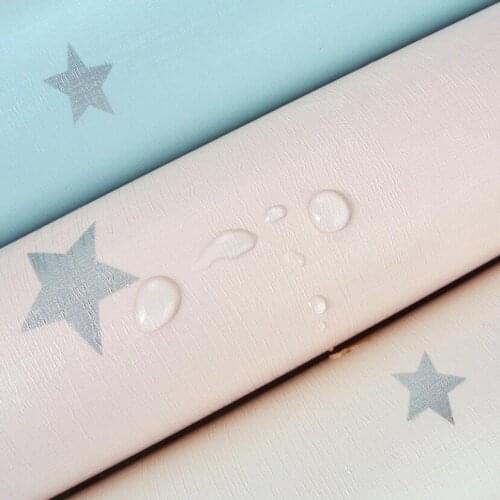 Waterproof Peel and Stick Star Wallpaper Sticker PVC Furniture Wallpapers Kids Room Boys Girls Bedroom Cartoon Stars Decor J241