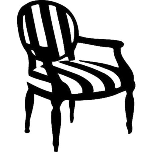 High Quality Standard Chair Car Sticker PVC Personality Fashion Auto Windows Cover Scratches Exquisite Decal Waterproof Decorate