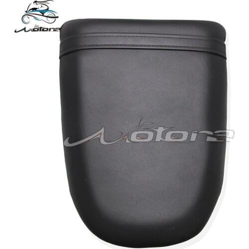 Motorcycle Rear Seat Cowl Pillion PU Leather Cushion Back Motocross Cafe Racer Seat For K1 GSXR 600 750 2000 2001 2002 2003