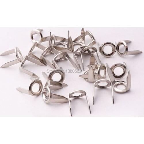 100pcs 7*9mm metal silver color Spikes rivet Garment Rivets for Clothing 2 Claws
