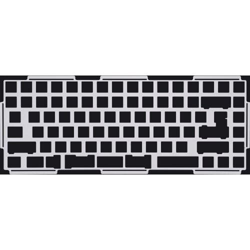 KBDfans D84 Alu Plate(Including Gasket)