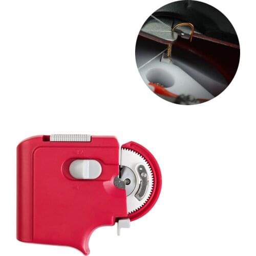 Automatic Fishing Line Tier Portable Electric Fast Fishing Hook Knotter Binding Tying Device 2021 New Fishing Line Winder