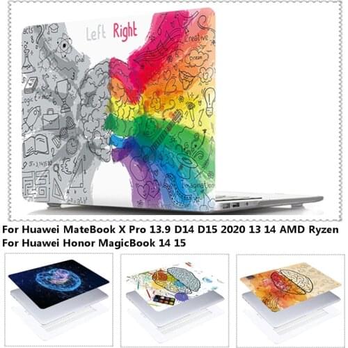 Laptop Case For Huawei Honor MagicBook 14/15, New Matebook 2020 D15/D14/13/14 AMD Ryzen, Matebook X Pro 13.9 MACH-W19/W29/W19C