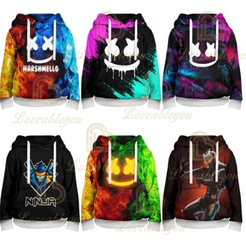 Fortnite Cartoon Jacket Tops Teen Clothes Shoot Kids Hoodies Hero Game 3D Hoodie Boys Girls Harajuku Sweatshirt