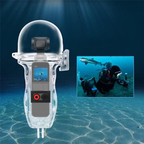 DJI OSMO Pocket 60M Depth Waterproof Case Diving Housing Case for OSMO Pocket Camera Accessories