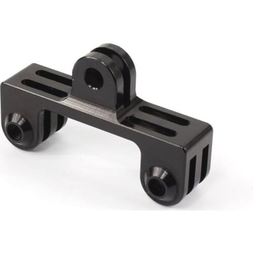 Double Dual Bracket Tripod Holder Handle with Screw Mount Adapter for Gopro Hero 5 4 / 3+ / 3 SJ4000 Action Camera