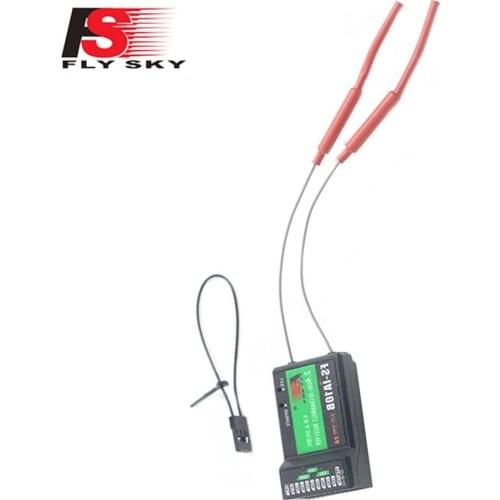 FlySky FS-iA10B 2.4G 10CH Receiver Ppm Output With IBus Port 10 PWM Channels AFHDS 2A 2.4GHz Wireless Frequency