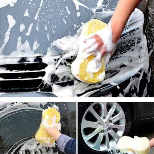 Car Washing Sponge Care Vacuum Compressed Multipurpose Durable Sponge Kitchen Scrubb Auto Cleaning Care Maintenance