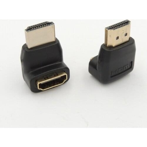 HDMI Male to HDMI Female 270 Degree Angle Adapter HDMI Extend Cable Converter Connector
