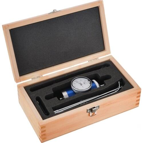 1 Set Coaxial Centering Dial Test Indicator Center Finder Milling Tool 0.01mm Accuracy with Wooden Box Measuring Tools 140x40mm