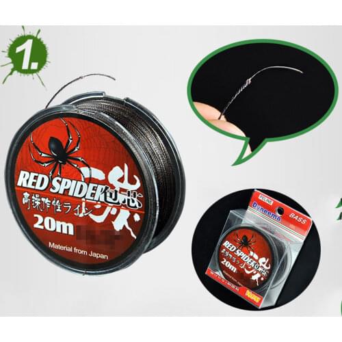 Stainless High Strength PE Steel Wire Fishing Line 20M Sinking Monofilament Saltwater Fly Fishing Line Rock Fishing accessories