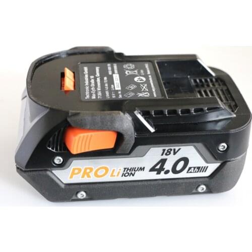 AEG RIDGID Ricci 18V 400 0MAH power tool lithium battery (used products)
